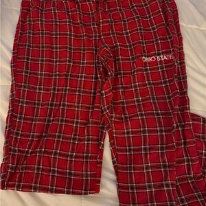 Collective Concepts Kids Red Checkered Pajama Bottoms